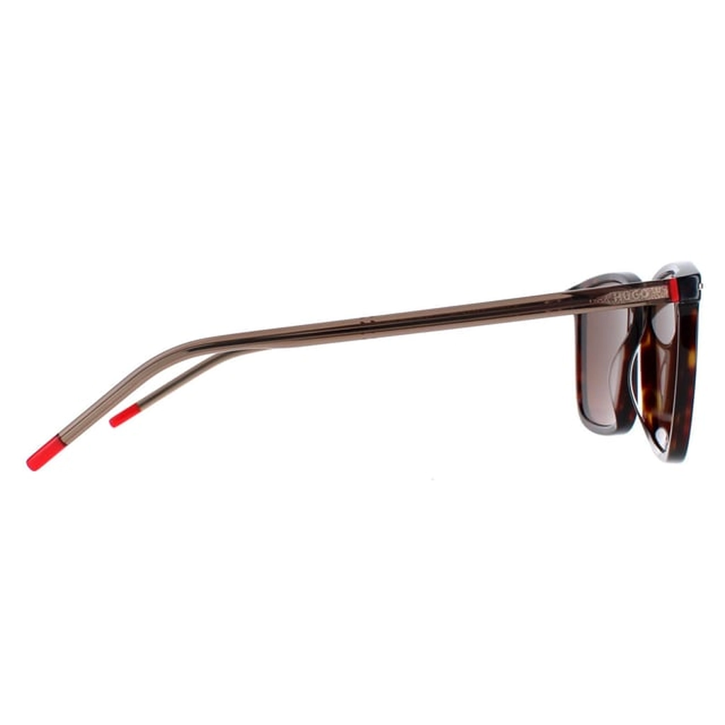 Hugo Boss by Boss Square Mens Dark Havana Brown HG1168/S - One Size